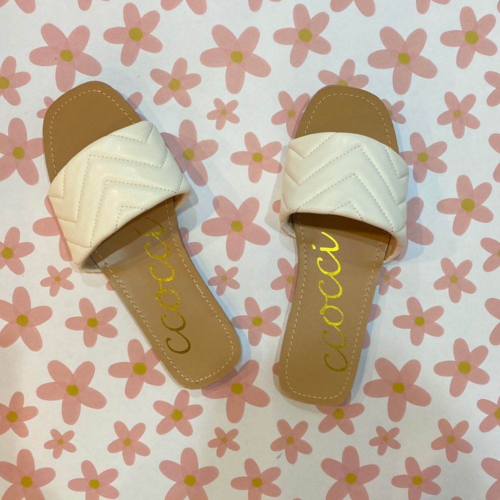 White Sandals